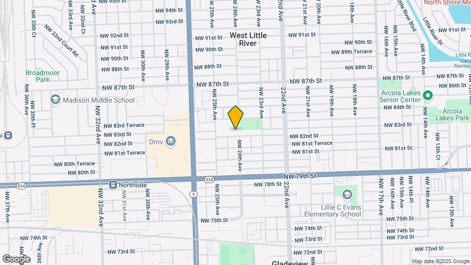 2413 NW 82nd St Map and Location Details