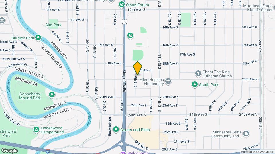 904 20th Ave S Map and Location Details