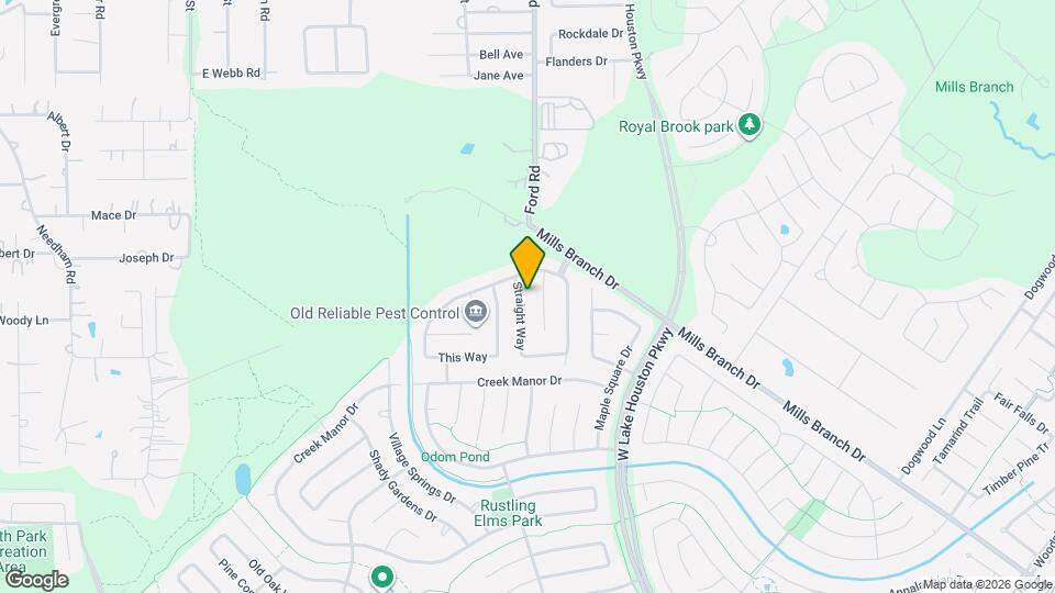 5718 Straight Way Map and Location Details