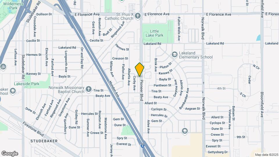 11423 Pioneer Blvd, Unit 11423 #c pioneer blvd Map and Location Details