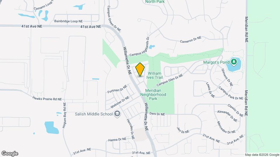 8707 Oslo Ln NE Map and Location Details
