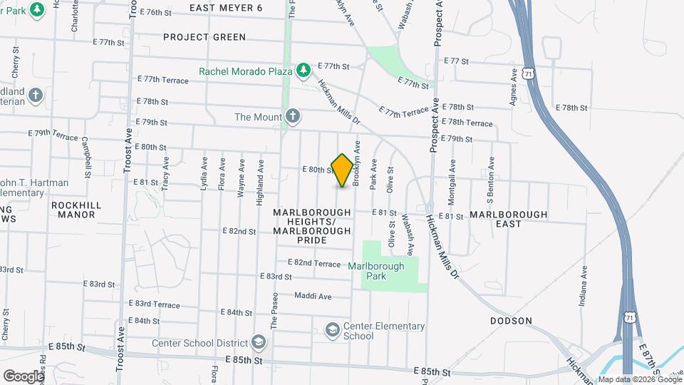 8027 Garfield Ave Mapa y Detalles de la Ubicación