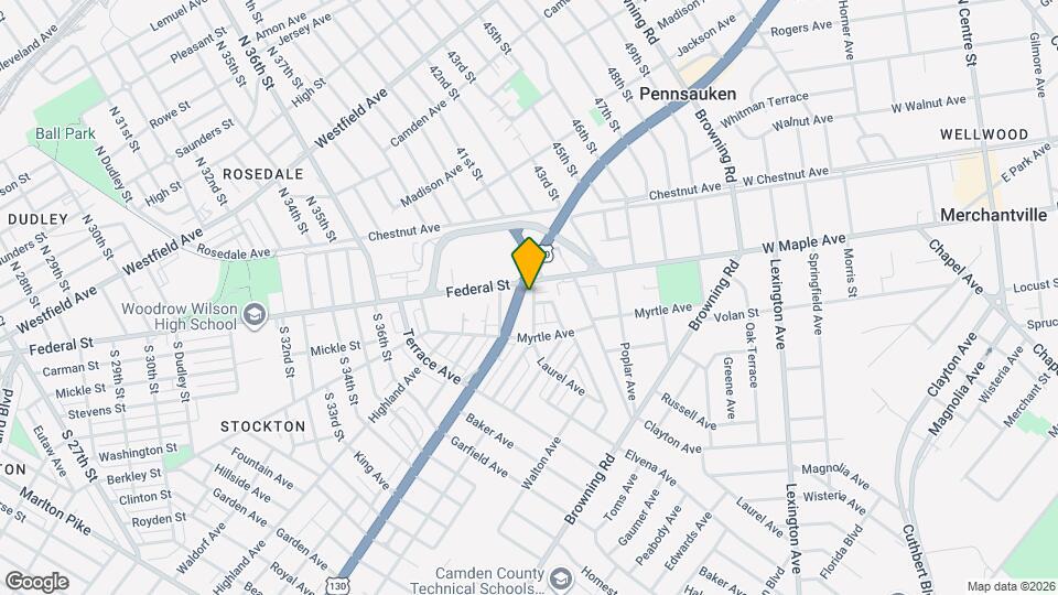 15 S 42nd St Map and Location Details