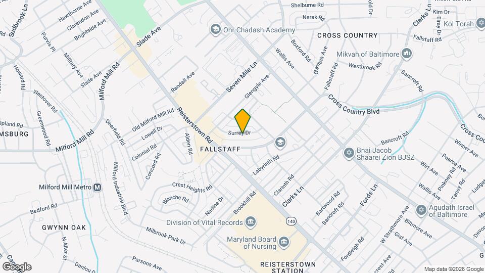 7022 Surrey Dr Map and Location Details