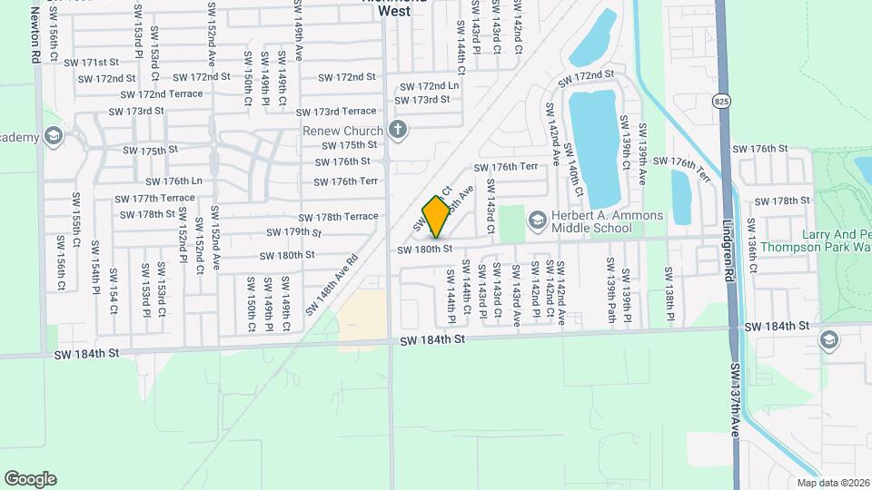 14484 SW 179th Ln Map and Location Details