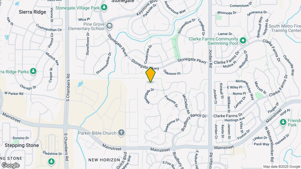 10748 Appaloosa Ct Map and Location Details