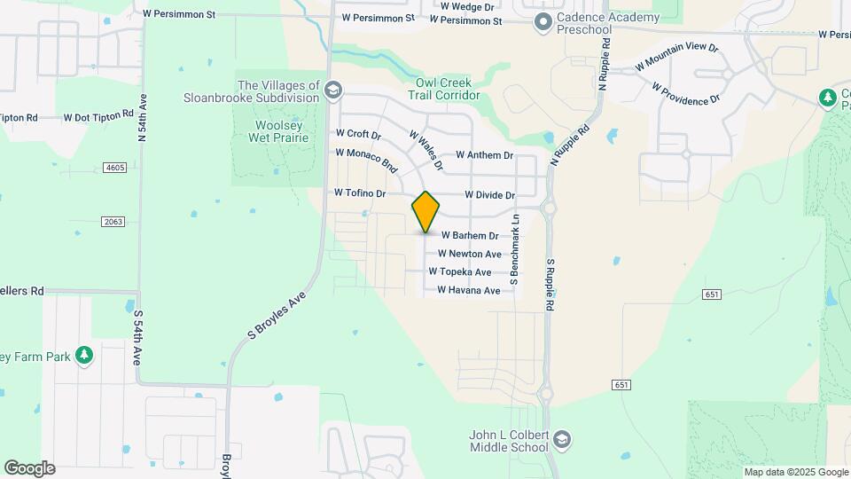 189 S Geranium Ln, Unit 3655-202 Map and Location Details