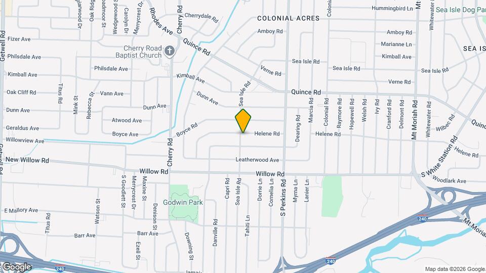 1586 Sea Isle Rd Map and Location Details