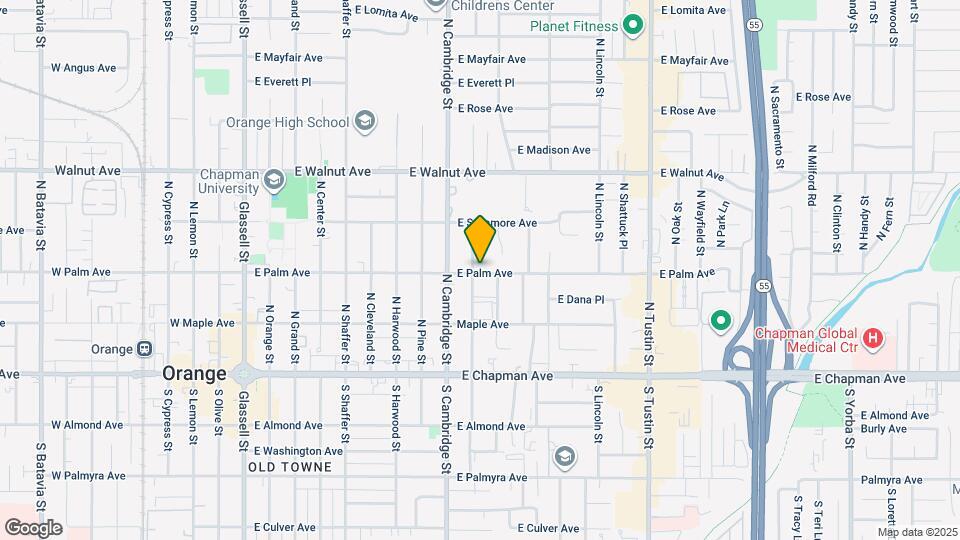 303 N Waverly St Map and Location Details