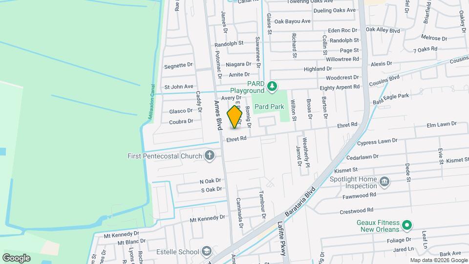 5549 Hamerick Dr Map and Location Details