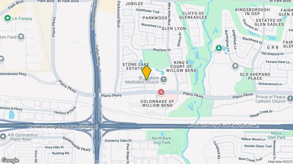 5860 Stone Meadow Dr Map and Location Details