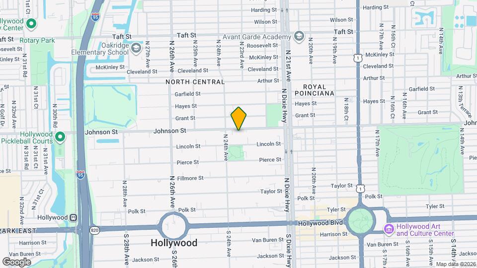 2314 Johnson St Map and Location Details