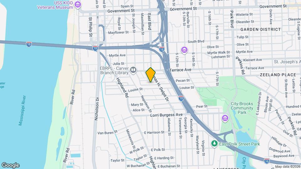 647 Cotton St Map and Location Details