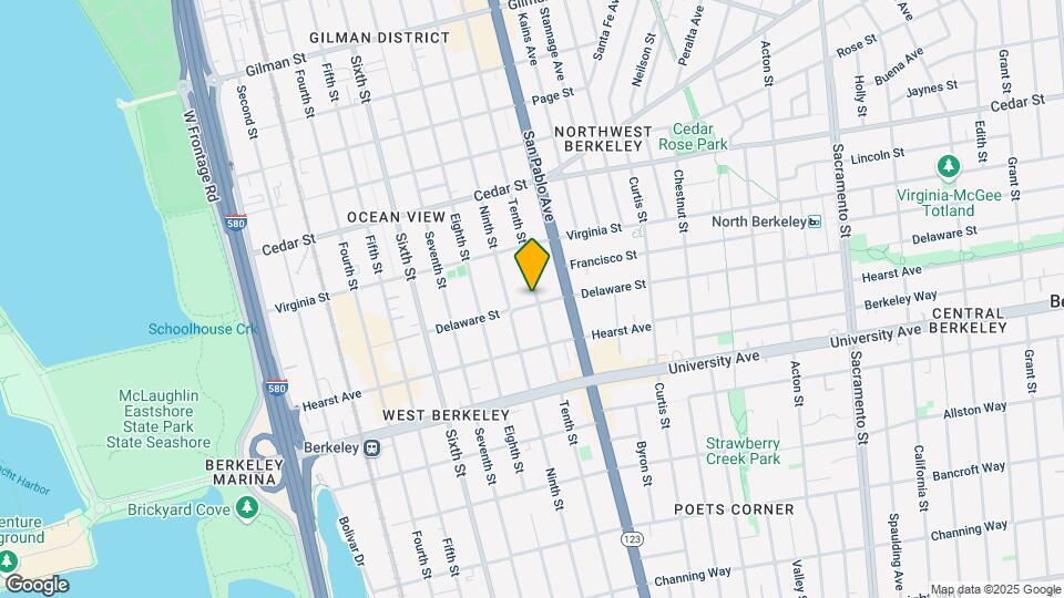 1744 10th St Map and Location Details
