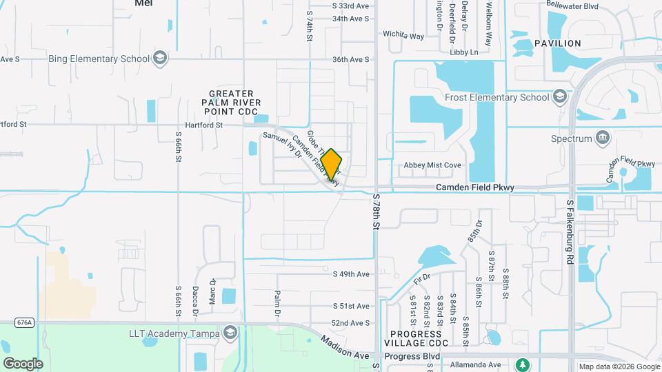 7510 Samuel Ivy Dr Map and Location Details