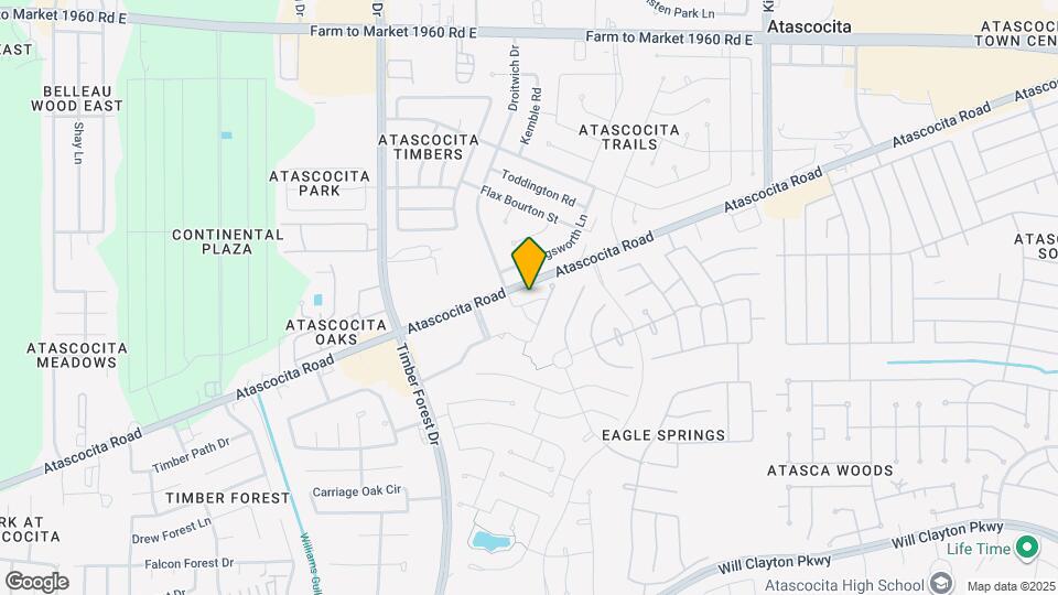 12423 Alora Bluff Trail Map and Location Details