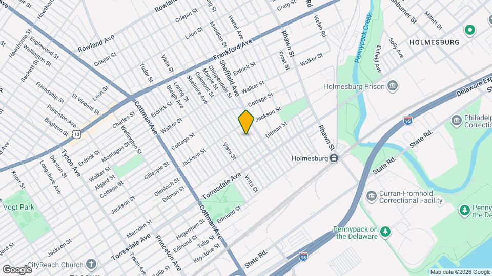 4534 Marple St Map and Location Details