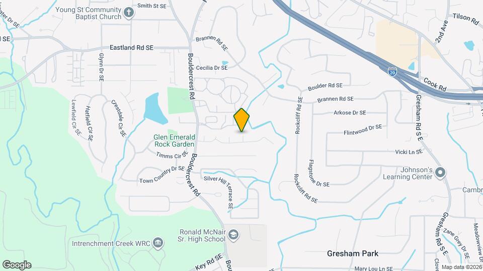 2604 Clifton Run Trce Map and Location Details