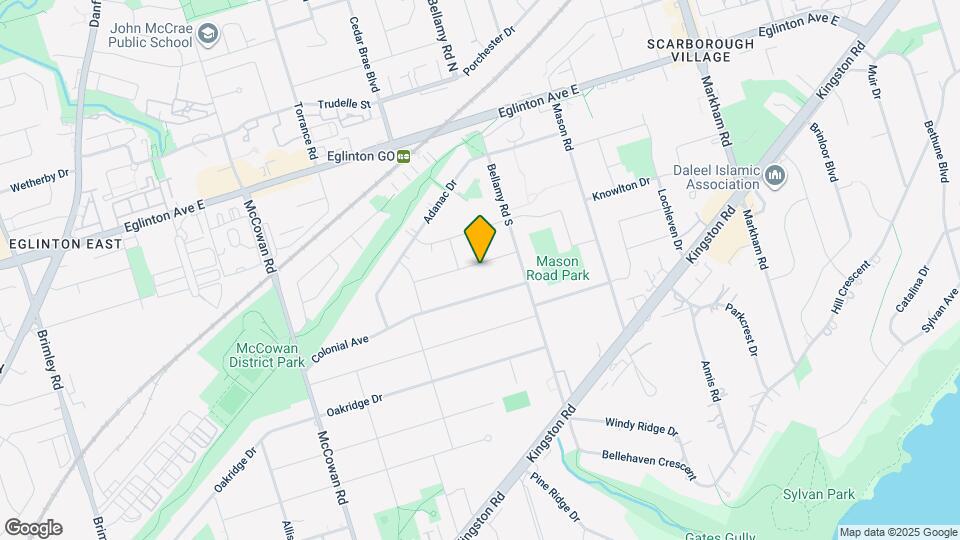 31 Glen Muir Dr Map and Location Details