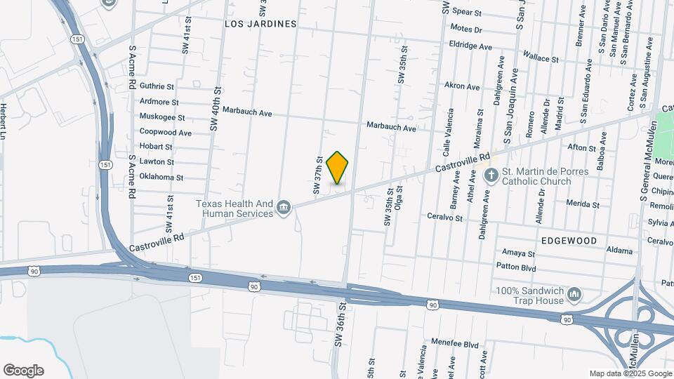 2417 Castroville Rd Map and Location Details