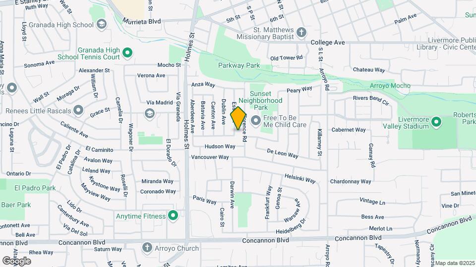 1178 Essex St Map and Location Details