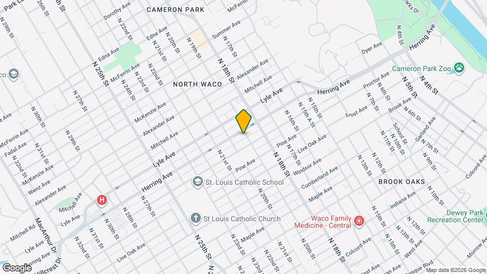 2316 N 19th St Map and Location Details