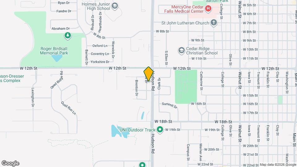 1320-1322-1322 Delta Dr Map and Location Details