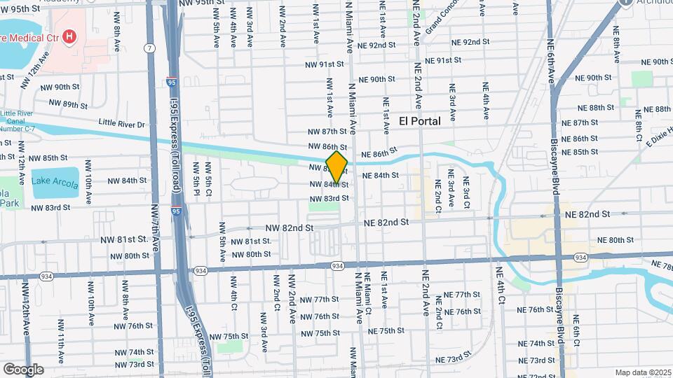54 NW 84th St Map and Location Details