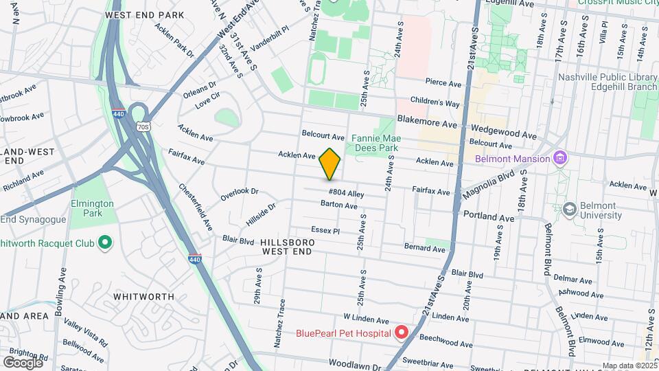 2517 Fairfax Ave Map and Location Details