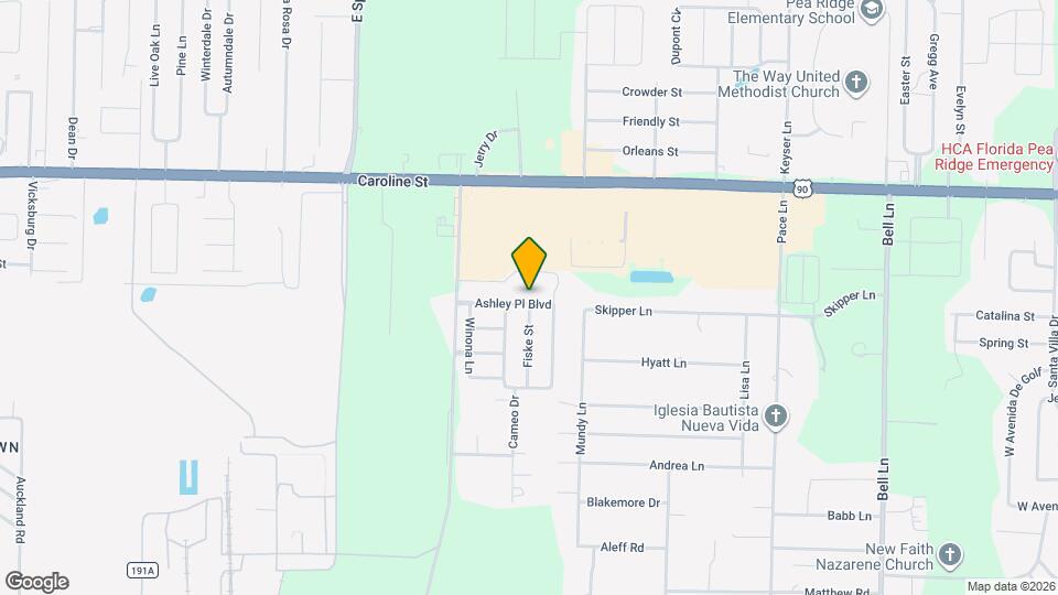 4766 Ashley Pl Blvd Map and Location Details
