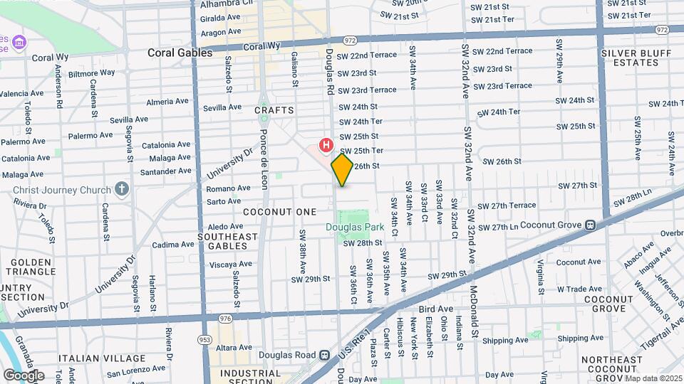 2665 SW 37th Ave Map and Location Details