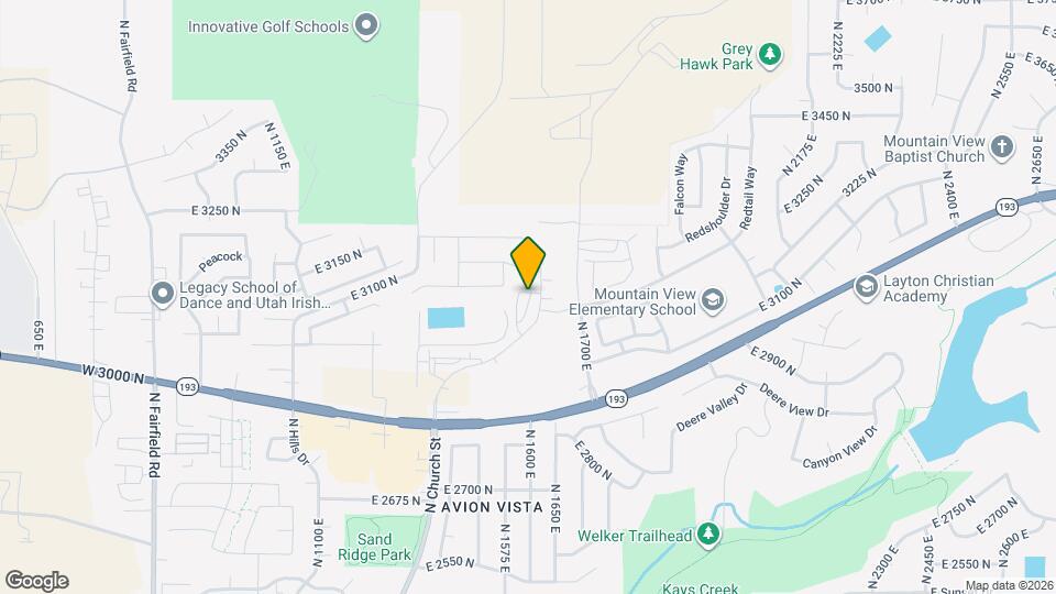 3101 N Bnd Ln Map and Location Details