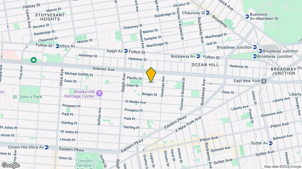 2093 Dean St Mapa y Detalles de la Ubicación