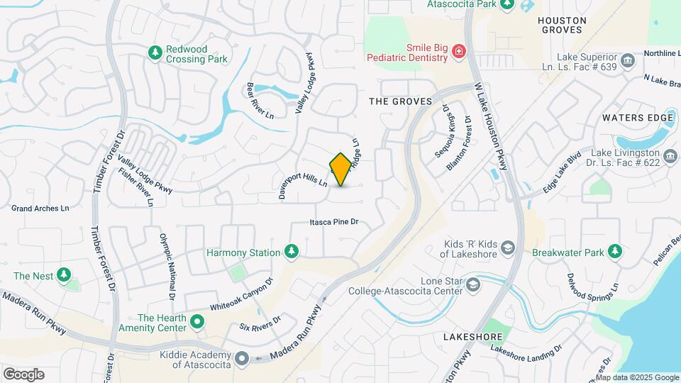 13314 Davenport Hills Ln Map and Location Details