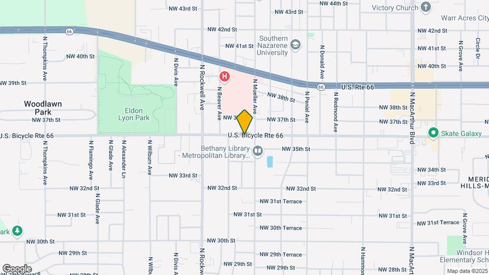 6808 NW 36th St Map and Location Details