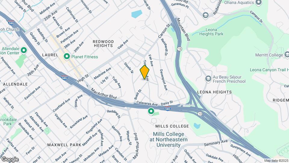 3861 Buell St Map and Location Details