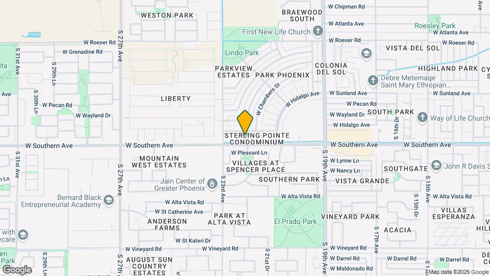 2236 W Southern Ave Map and Location Details