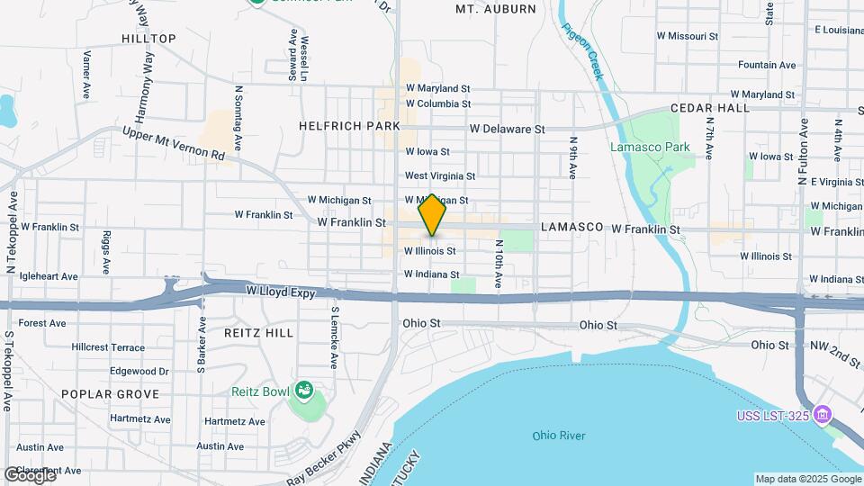 201-213 N 12th Ave Mapa y Detalles de la Ubicación