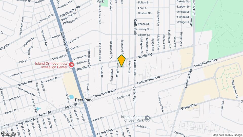 54 Eastwood Ave Map and Location Details