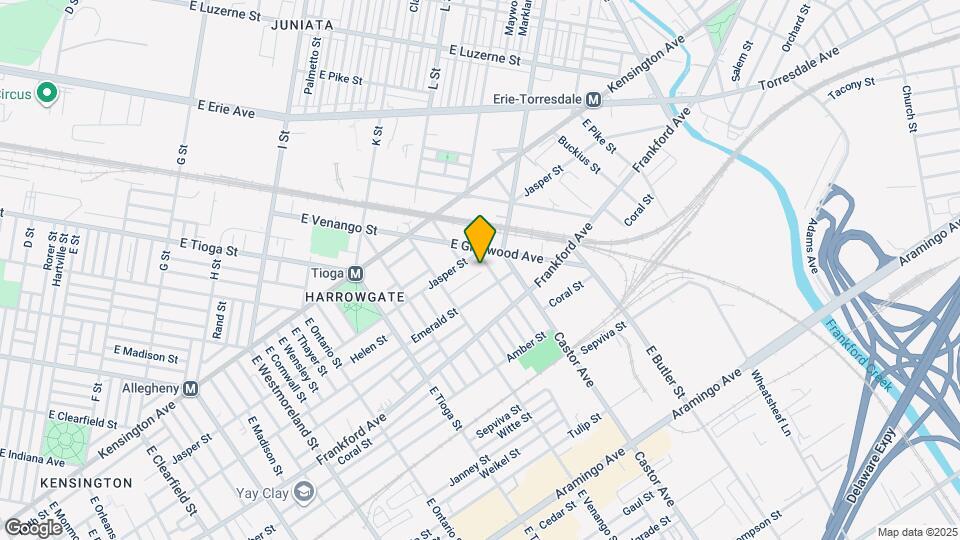 3661 Jasper St Map and Location Details