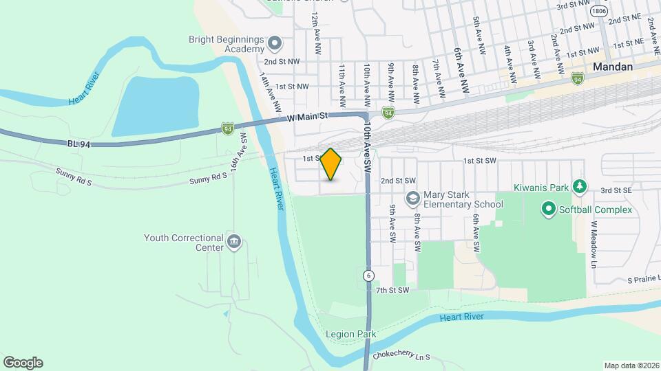 1207 2nd St SW Map and Location Details