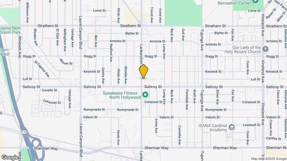 Lankershim Arms Mapa y Detalles de la Ubicación