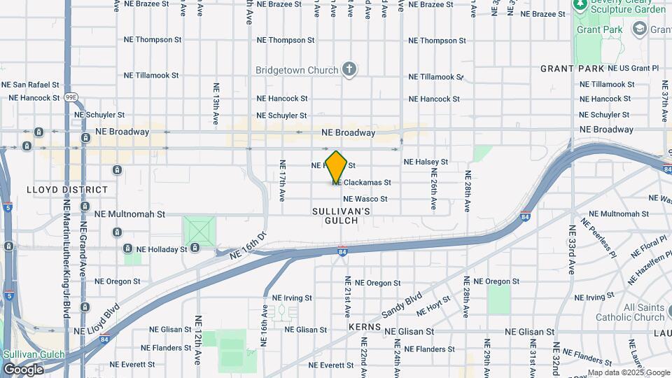 2028 NE Clackamas St Map and Location Details