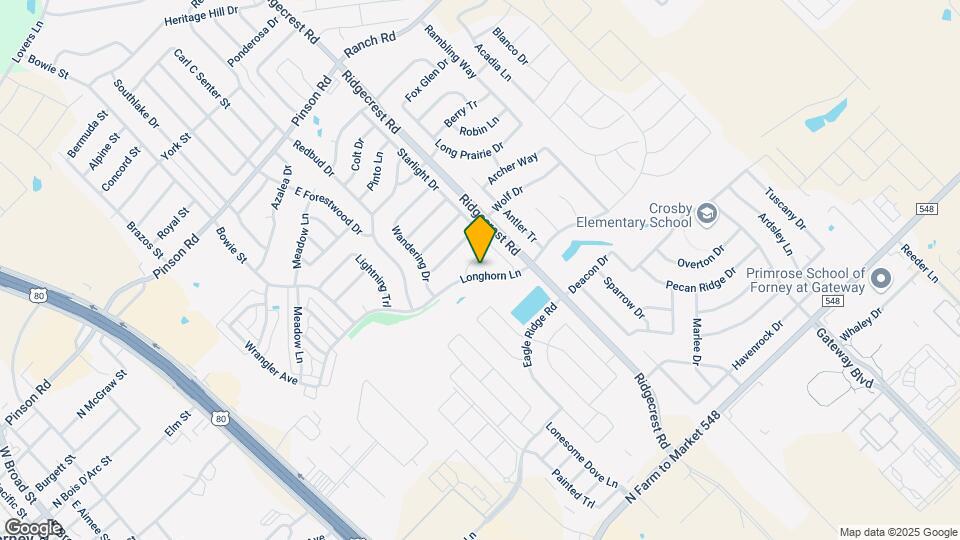 536 Longhorn Ln Map and Location Details