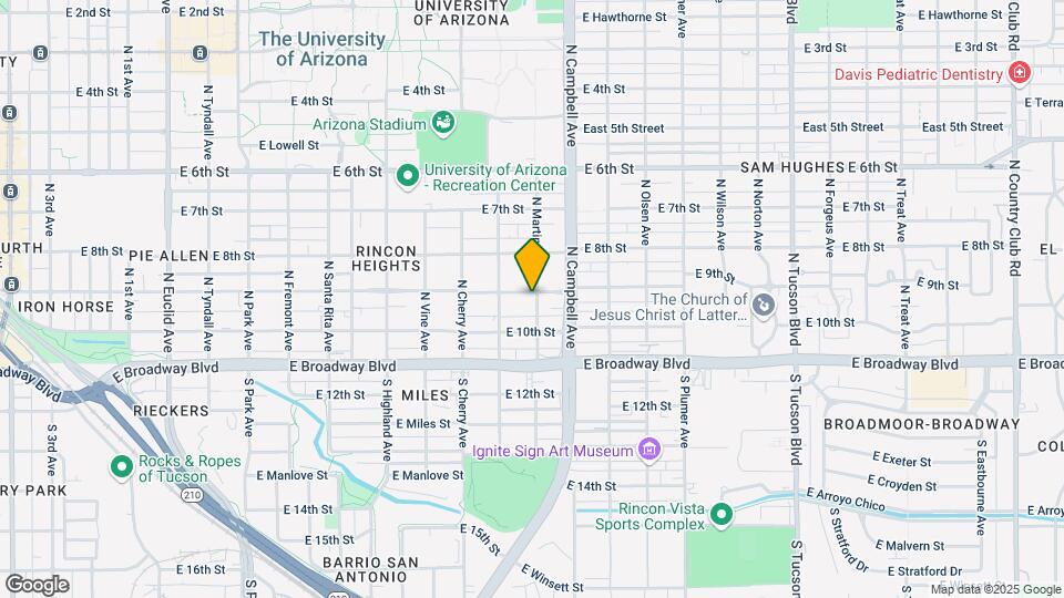 1748-1750 E 9th St Map and Location Details