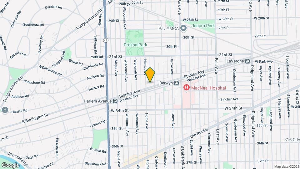 6945 Stanley Ave Mapa y Detalles de la Ubicación