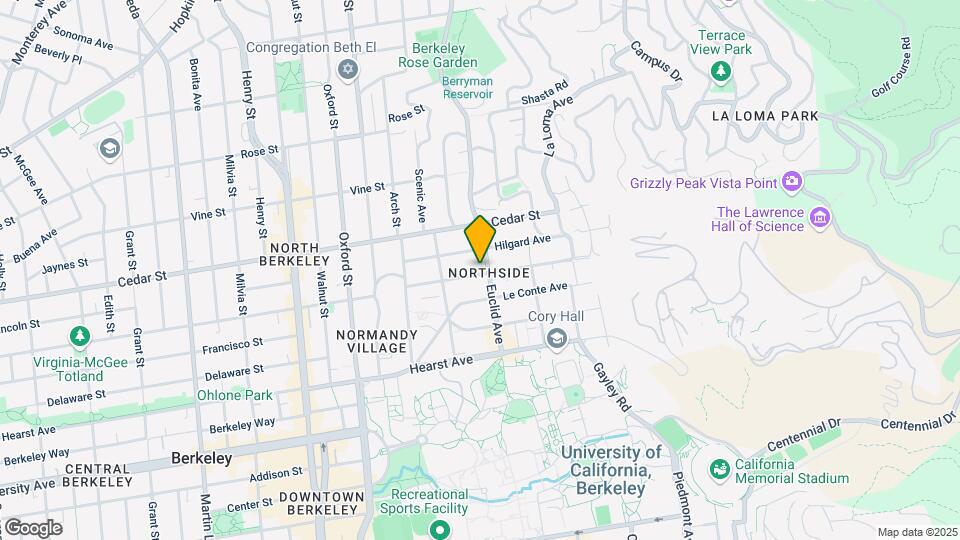 2479 Virginia St Map and Location Details