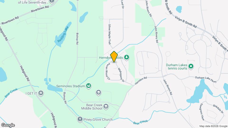 7210 Mahogany Dr Map and Location Details