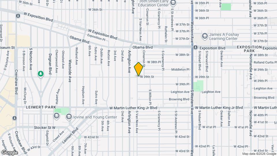 1952 W 39th St, Unit 1952 Map and Location Details