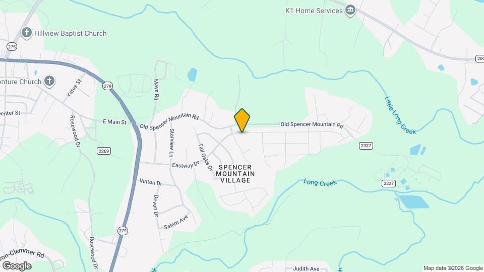 1719 Eastway Dr Map and Location Details